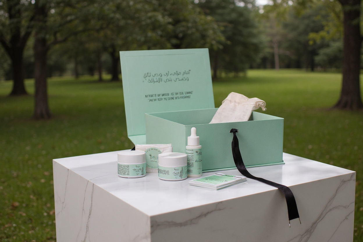 الباقة التي تحتوي على جميع المنتجات